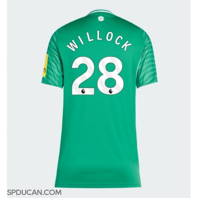 Zenski Nogometni Dres Newcastle United Joe Willock #28 Gostujuci 2025-26 Kratak Rukav Zenski Nogometni Dres Newcastle United Joe Willock #28 Gostujuci 2025-26 Kratak Rukav